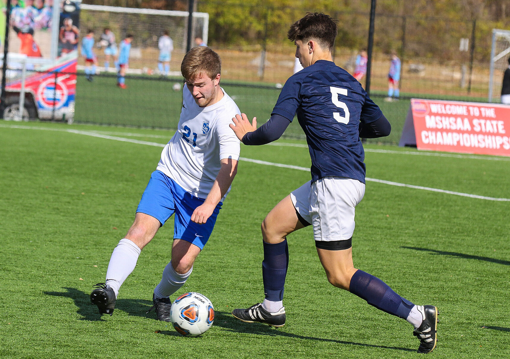 Lutheran St. Charles vs. St. Pius X boys soccer